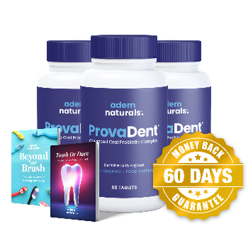 provadent health natural gum -3 bottle